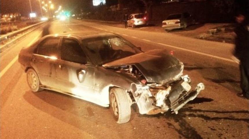 Alkoll&uuml; S&uuml;r&uuml;c&uuml; Elektrikli Bisiklete &Ccedil;arptı