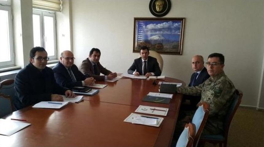 Ağrı&rsquo;da Kış Tedbirler Toplantısı