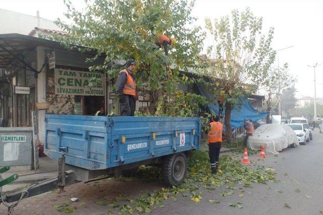 Şehzadeler’de Yol Ve Kışlık Bakım Çalışmaları Sürüyor