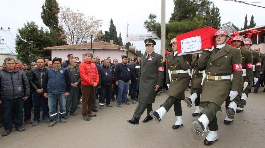 Vefat Eden G&uuml;neydoğu Gazisi Askeri T&ouml;renle Toprağa Verildi