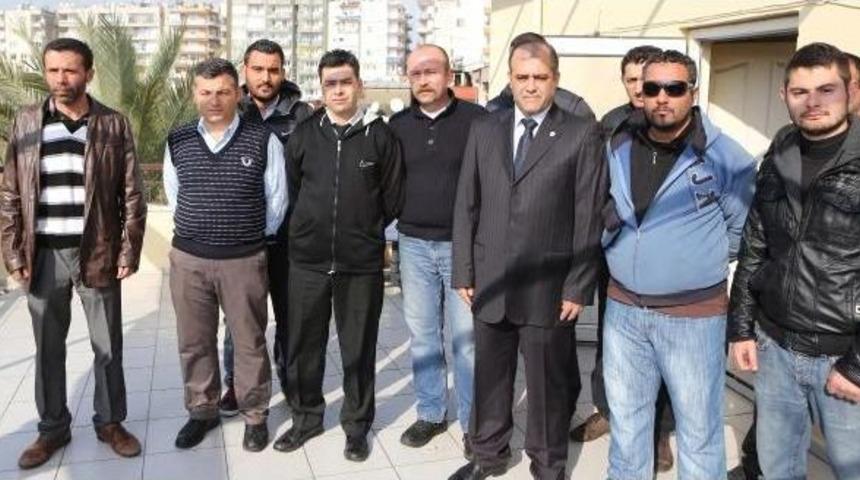 Antalya'da G&uuml;venlik G&ouml;revlileri Yeniden Eylemde