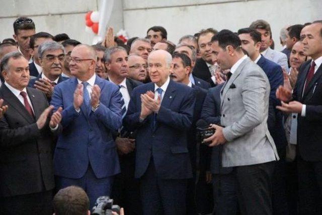 Mhp Genel Başkanı Bahçeli Manisa'da (2)