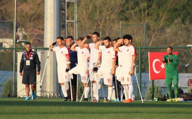 Ampute Milli Takımı, Gürcistan’ı 9-0 Mağlup Etti