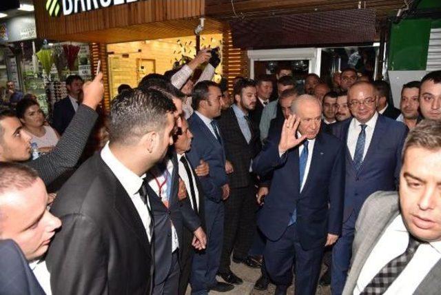 Mhp Genel Başkanı Bahçeli Manisa'da (3)