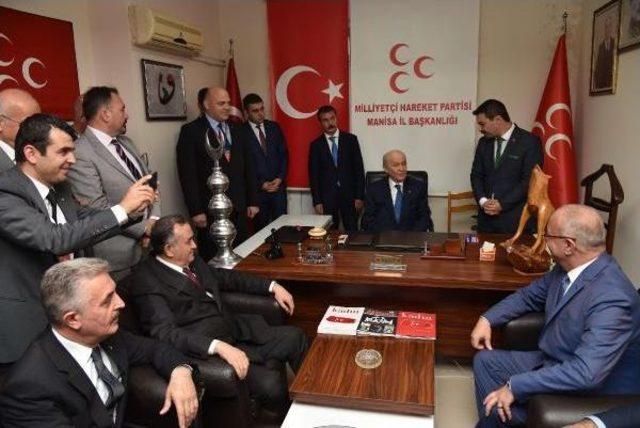 Mhp Genel Başkanı Bahçeli Manisa'da (3)