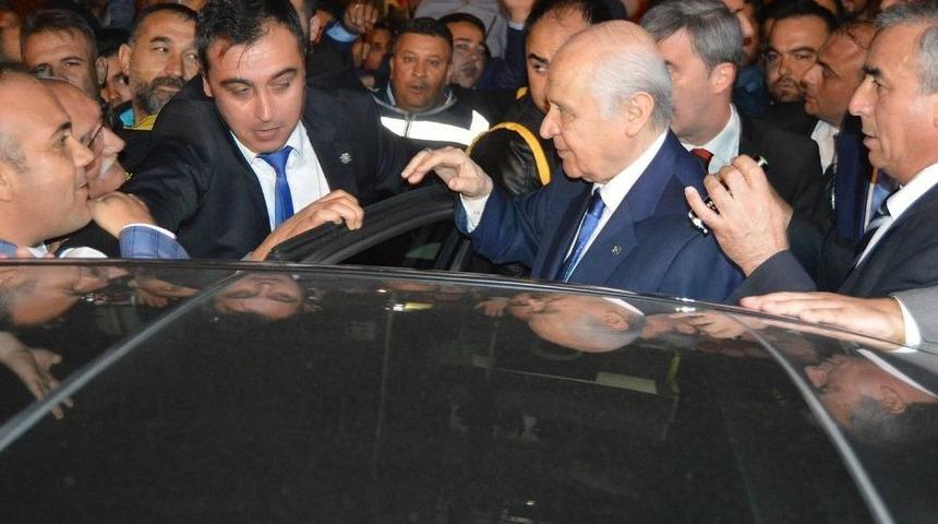 Devlet Bah&ccedil;eli Turgutlu Teşkilatını Ziyaret Etti