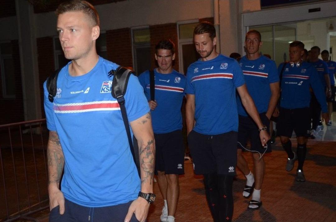 İzlanda Milli Takımı, T&uuml;rkiye&rsquo;ye Geldi