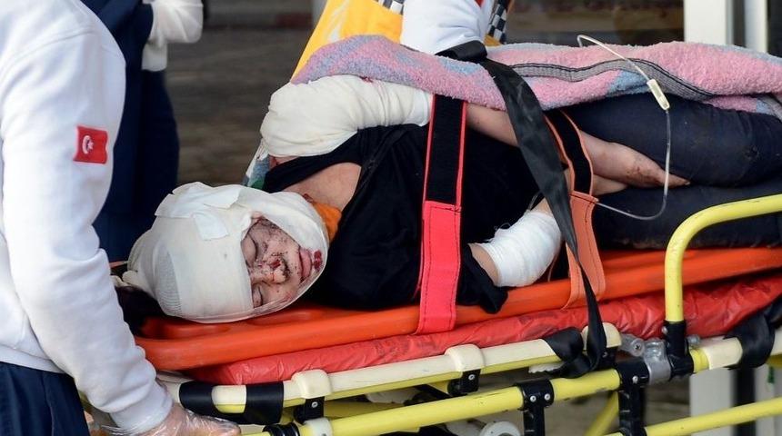 Azez&rsquo;de Saldırıda Yaralanan 1 Kişi T&uuml;rkiye&rsquo;ye Getirildi