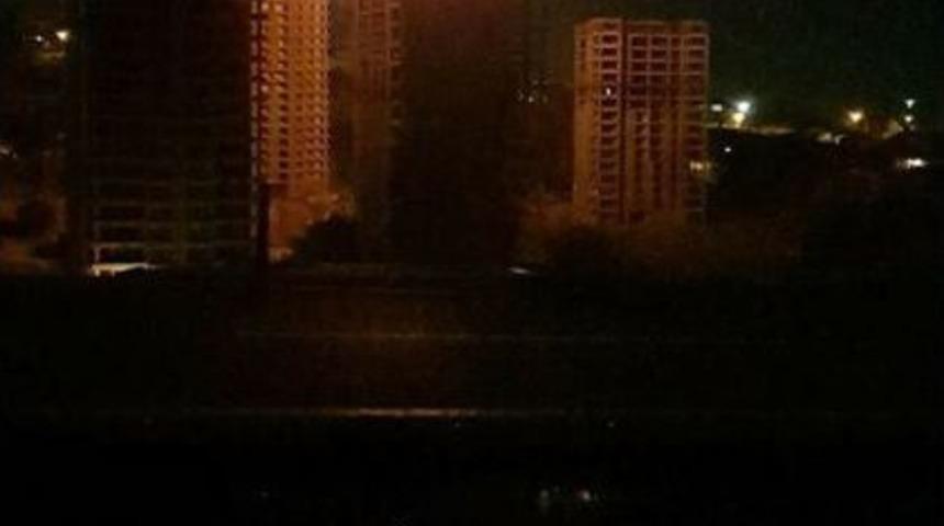 Başkent&rsquo;te İnşaatta Yangın Paniği