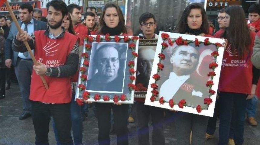 Uğur Mumcu &Ccedil;orlu&rsquo;da Anıldı