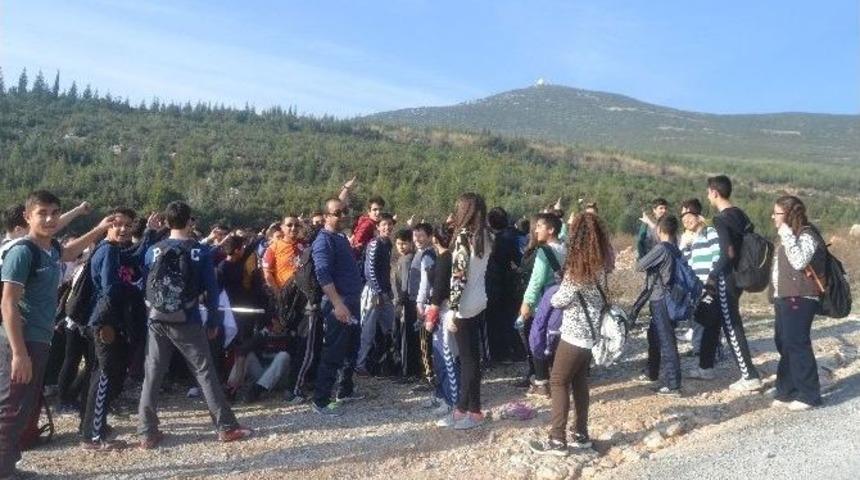 Milas&rsquo;ta &Ouml;ğrenciler Sınav Stresini Azaltmak İ&ccedil;in Doğa Y&uuml;r&uuml;y&uuml;ş&uuml;n Yaptı