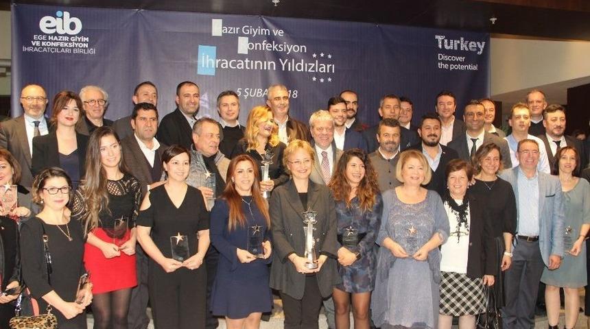 Hazırgiyim Ve Konfeksiyon İhracatının Yıldızlarına &Ouml;d&uuml;l