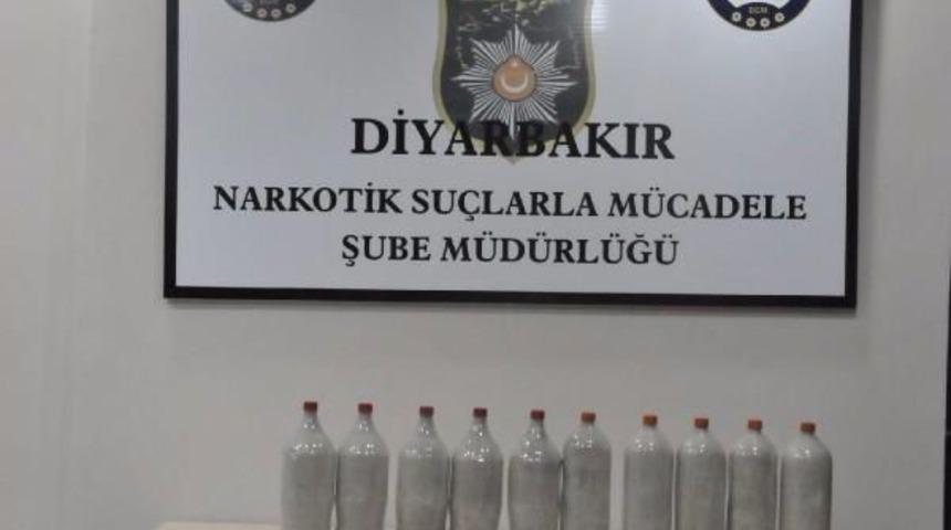 Diyarbakır'da 18 Kilo Eroin, 706 Kilo Esrar Ele Ge&ccedil;irildi