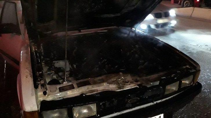 Park Halindeki Aracını Çalıştırmasıyla Alev Alması Bir Oldu G5