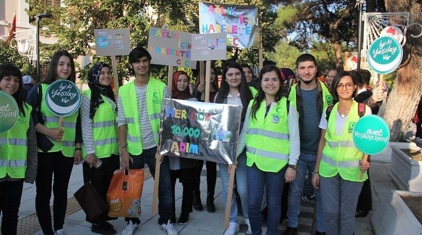 &ldquo;sağlık İ&ccedil;in 10 Bin Adım&rdquo; Y&uuml;r&uuml;y&uuml;ş&uuml;