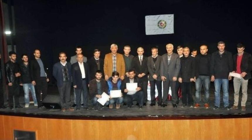 Kahta&rsquo;da Girişimcilere Sertifikaları Dağıtıldı