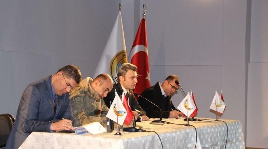 Hani&rsquo;de Uyuşturucu İle M&uuml;cadele Ve Okul G&uuml;venliği Toplantısı Yapıldı