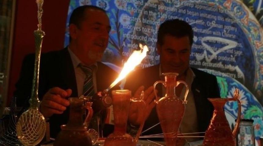 Başkan Kocadon, G&ouml;zyaşı Şişesi Yaptı