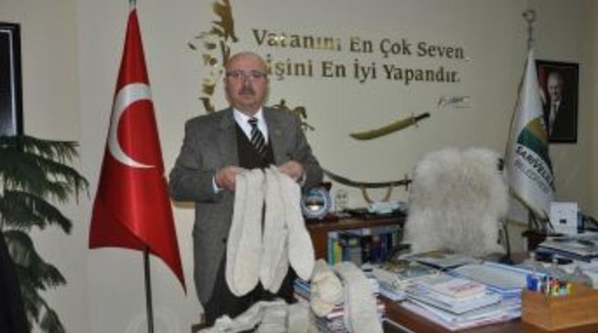 Sarıvelilerli Kadınlardan Afrin&rsquo;deki Mehmet&ccedil;iğe Y&uuml;n &Ccedil;orap