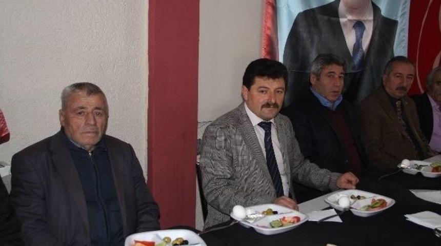 Mhp Teşkilatı Kahvaltıda Bir Araya Geldi