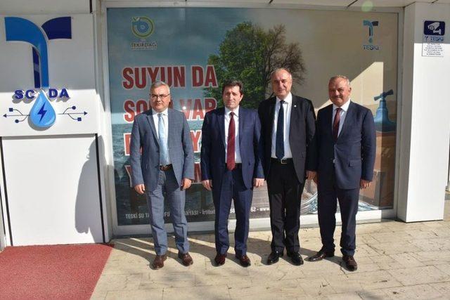 Teski Müdürü Başa Çanakkale Valisi Tavlı’yı Ağırladı