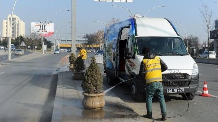 Büyükşehir’in Yeni Temizlik Araçları Görevde