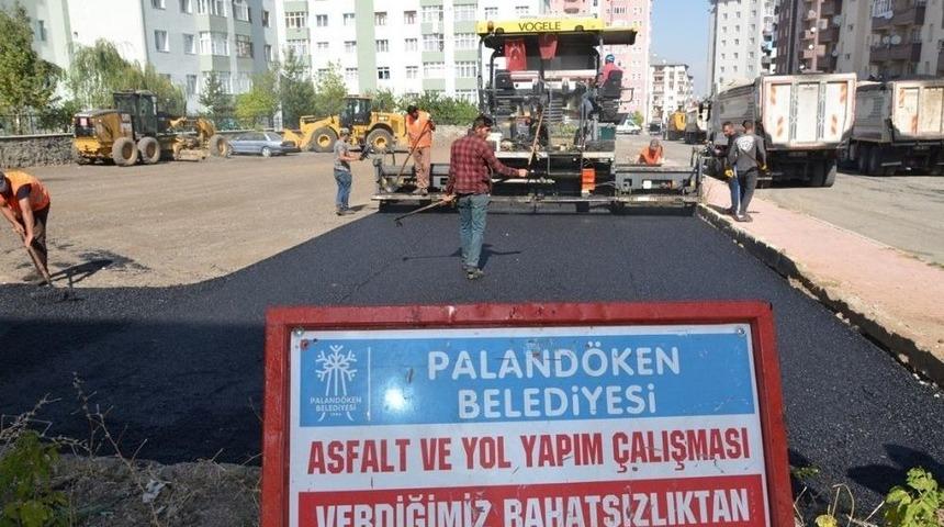 Belediye Başkanı Bulutlar, Asfalt &Ccedil;alışmalarını İnceledi