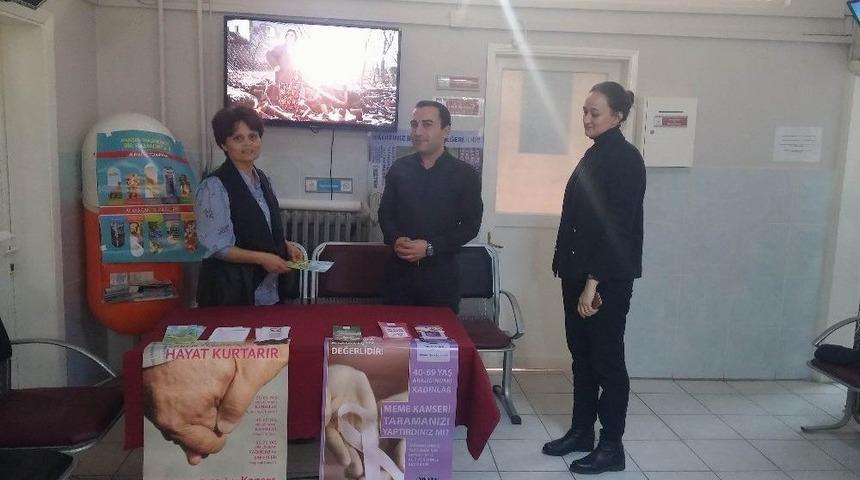 Vatandaşlar Kansere Karşı Bilgilendirildi