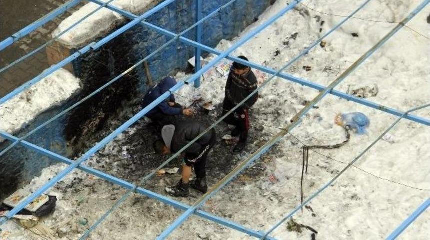 Tartıcı &Ccedil;ocuk Isınmaya &Ccedil;alışırken Yaralandı