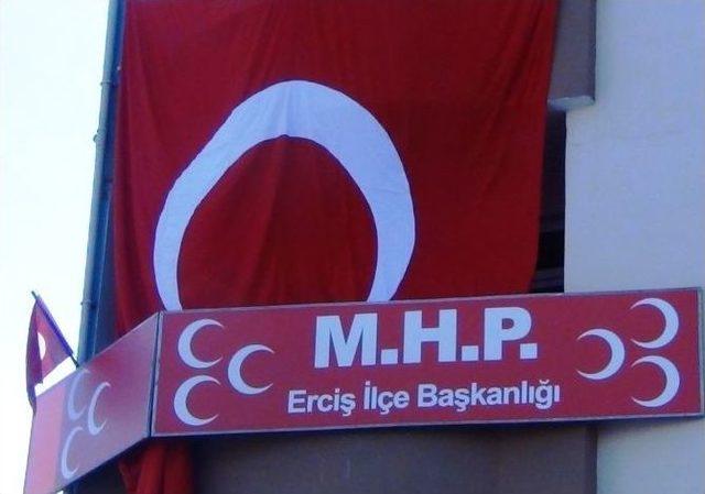 Mhp Erciş İlçe Başkanlığı’nın Yeni Binası Hizmete Açıldı