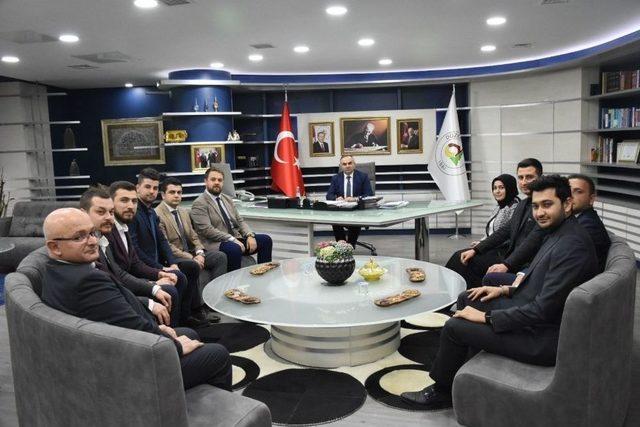 Gen&ccedil; M&uuml;siad Vali Ve Başkanı Ziyaret Etti 1