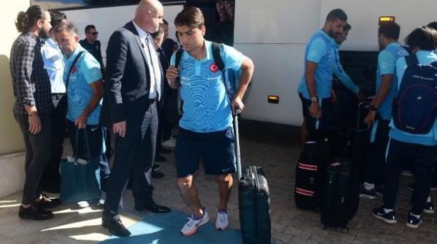 A Milliler Antalya'dan Ayrıldı