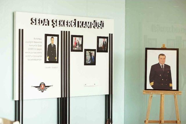 Thy, U&ccedil;uş Eğitim Başkanı Kaptan Pilot Şekerci&rsquo;yi Unutmadı 2