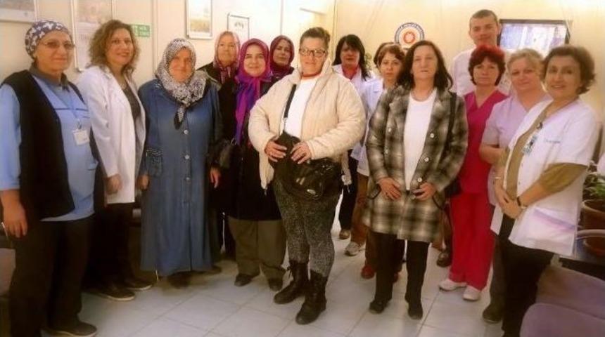 Tekirdağ&rsquo;da Barbaros Mahallesi Sakinleri Kanser Taramasından Ge&ccedil;ti