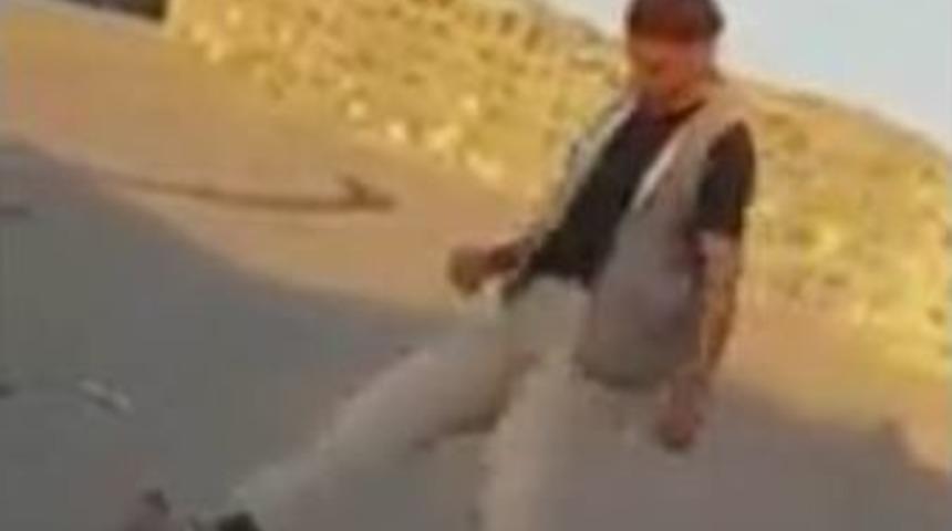 Yavru K&ouml;peğe Tekme Atan Adam Sosyal Medyayı Ayağa Kaldırdı