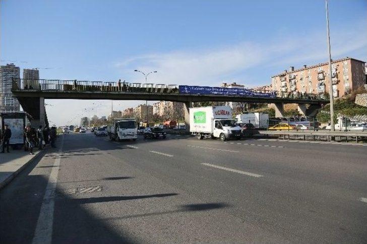 Maltepe Esenkent Yaya Üstgeçidi Kaldırıldı G4