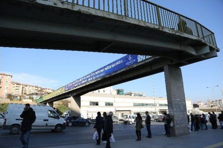 Maltepe Esenkent Yaya Üstgeçidi Kaldırıldı G5
