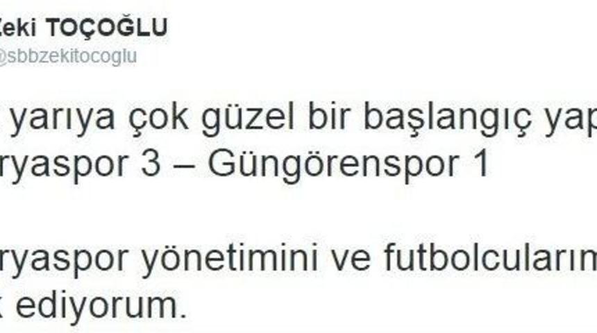 Başkan To&ccedil;oğlu: &ldquo;&ccedil;ok Daha İyi Bir Sakaryaspor İzleyeceğiz&rdquo;
