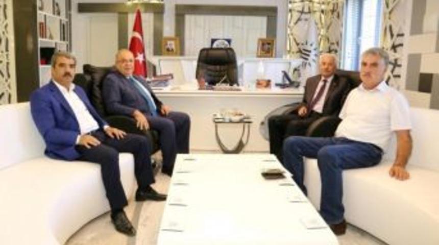 Stk Temsilcileri İle Başkan Kutlu Fikir Alışverişinde Bulundu