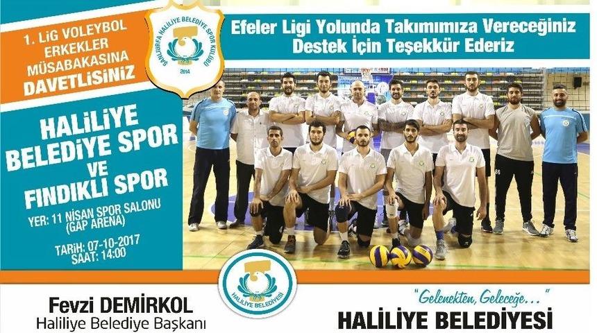 Haliliye Voleybol Takımı, Fındıklı Ma&ccedil;ına Hazırlanıyor
