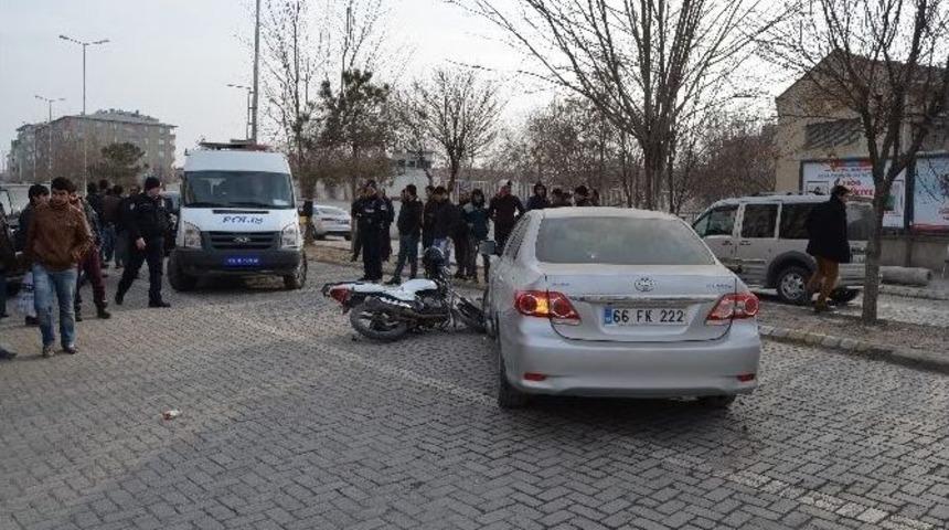 Iğdır&rsquo;da Maddi Hasarlı Trafik Kazası