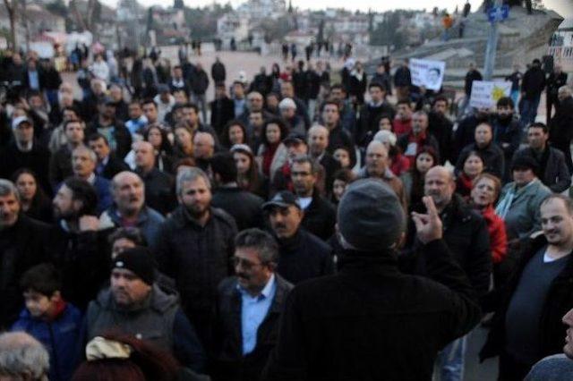 Antalya’da Gergin Enerji Eylemi