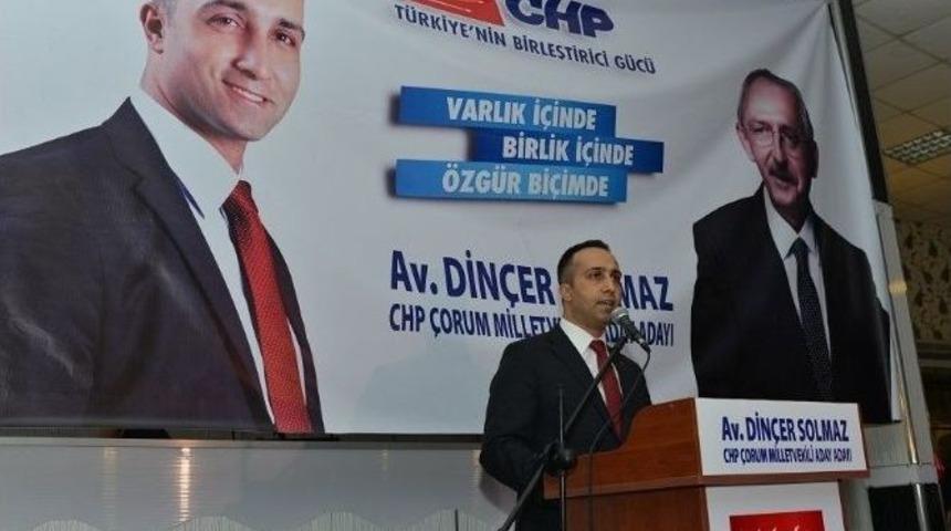 Av. Din&ccedil;er Solmaz Chp&rsquo;den Aday Adaylığını A&ccedil;ıkladı