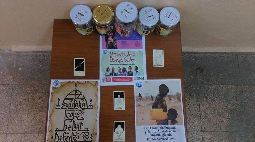 Seydi Resul İmam Hatip Ortaokulunda Yetim Kardeşler İ&ccedil;in Kumbara