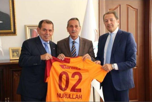 Galatasaray Başkanı Özbek'ten Adıyaman Valisi Kalkancı'ya Ziyaret