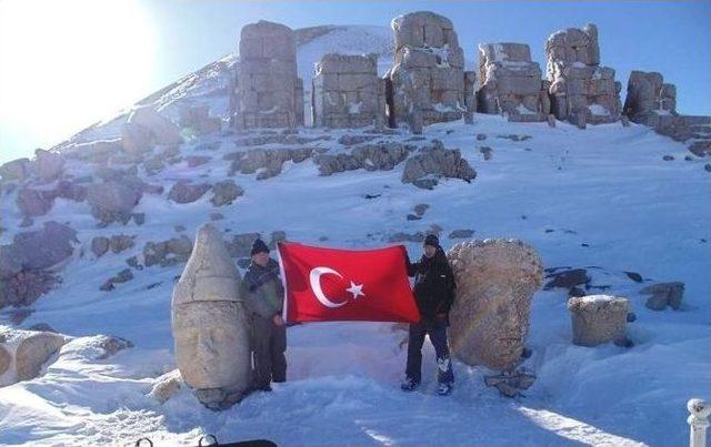 Nemrut Dağı’nda Kayak Keyfi