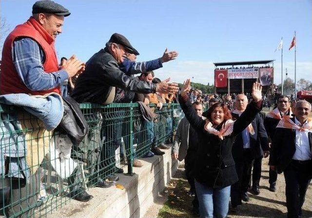 Başkan Çerçioğlu’na Portakallı Teşekkür