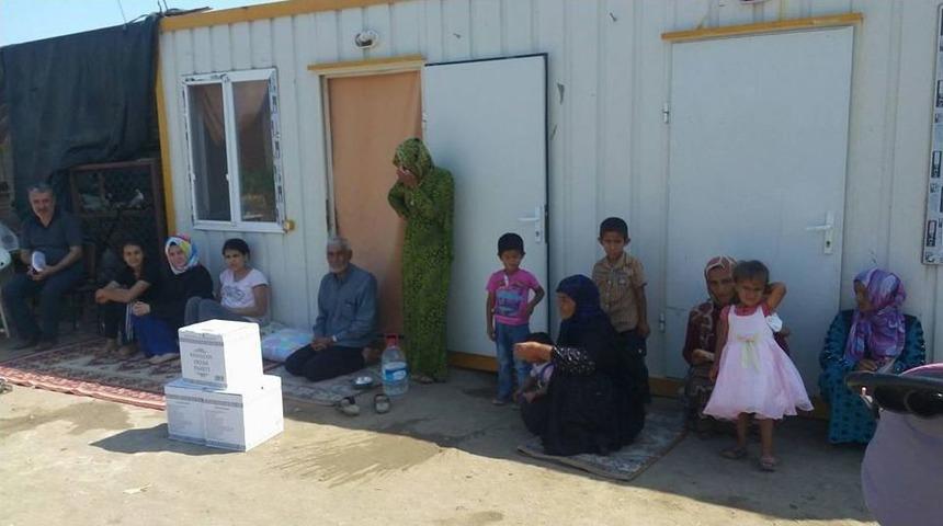 Burhaniye&rsquo;de 110 Aileye Gıda Yardımı Yaptı