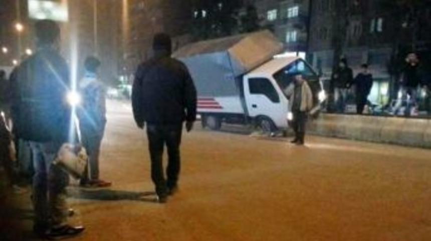 Batman&rsquo;da Maddi Hasarlı Trafik Kazası