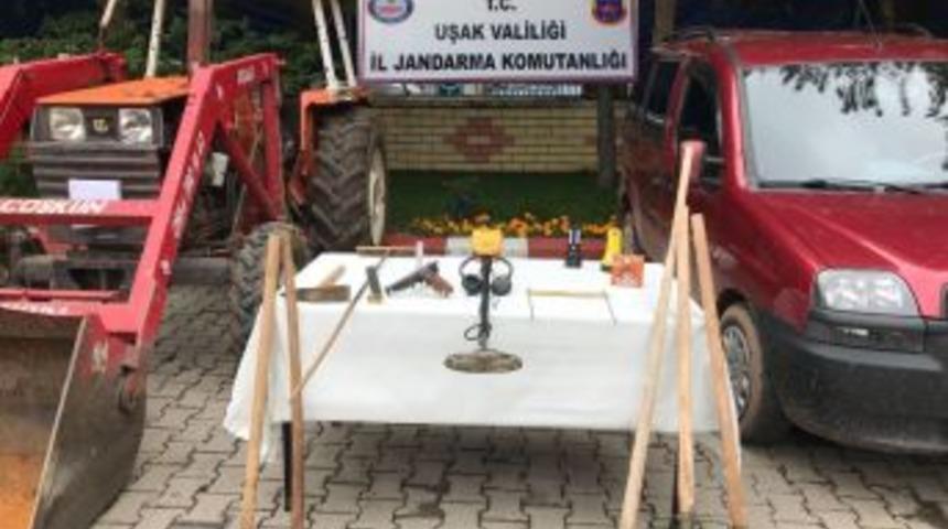 Uşak&rsquo;ta Definecilere Operasyon